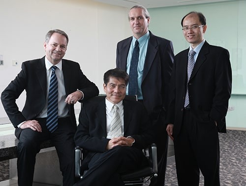 Image of Lim Bing and team